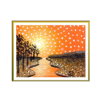 Tramonto d'autunno 5x6
